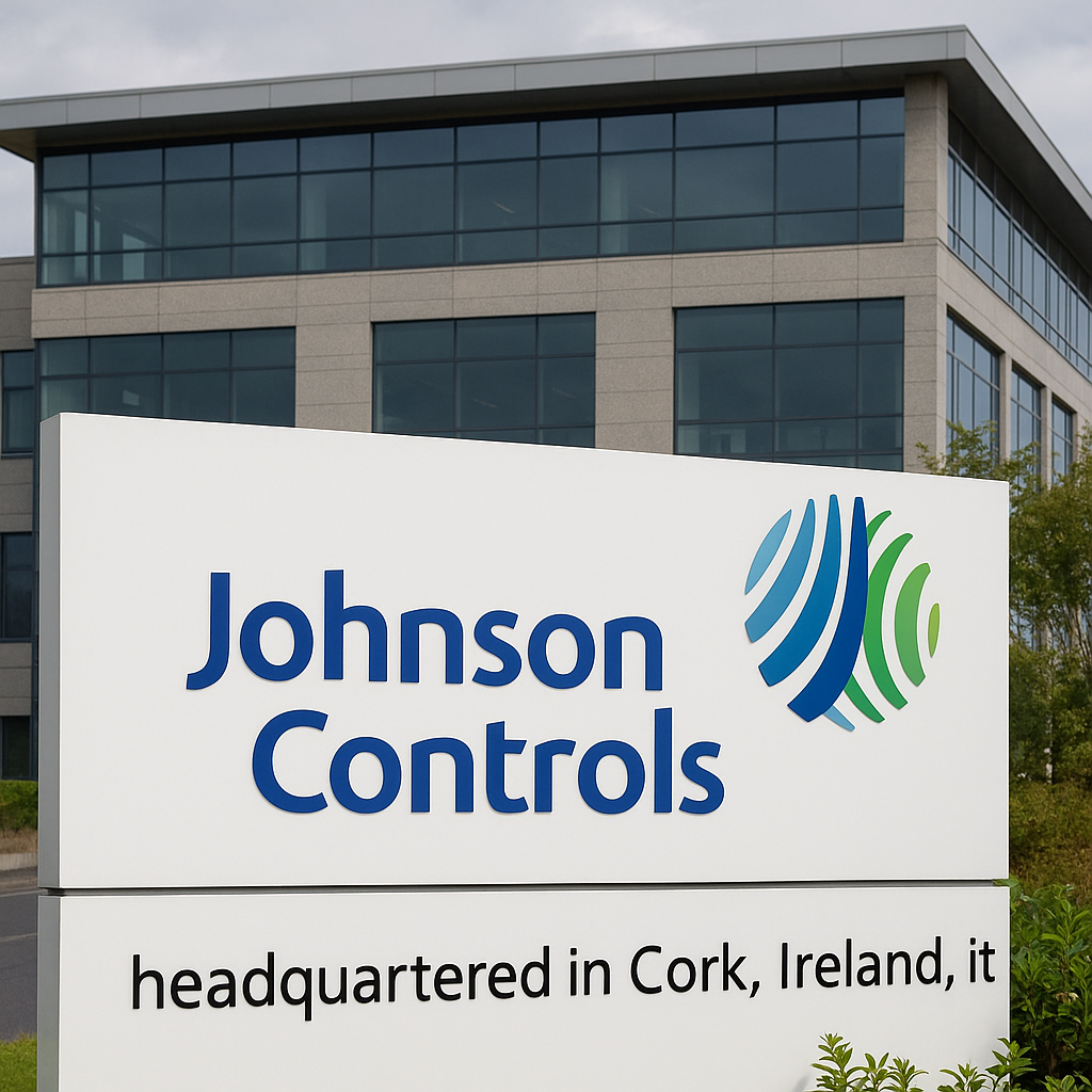 Johnson Controls International plc is a global leader in creating smart healthy and sustainable buildings Headquartered in Cork Ireland it is an American Irishdomiciled multinational conglomerate that produces fire HVAC heating ventilation and air co-1