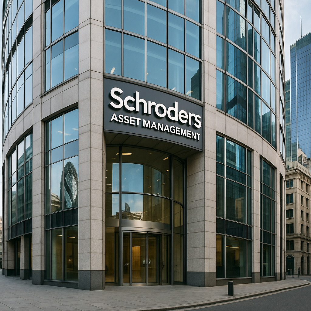 Schroders Asset Management in the city of London