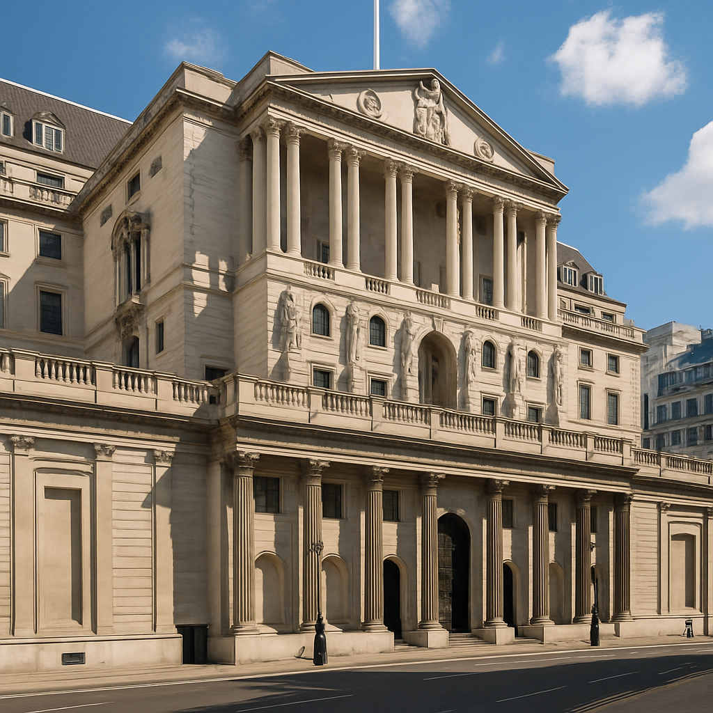 The Bank of England building in the city of london-1