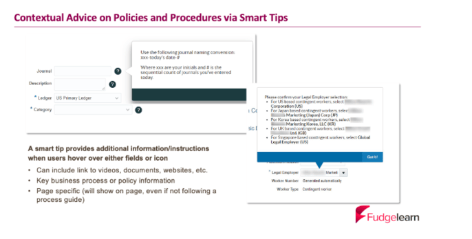 Fudgelearn - OGL Use Case Examples Smart Tips