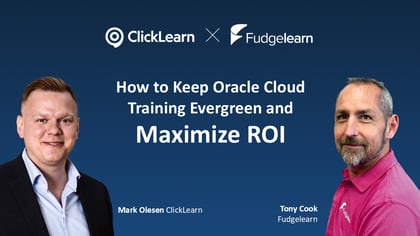 Mark Oleson and Tony Cook Webinar Speakers